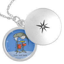 Cartoon Stingray jouant d'un instrument de musique