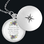 Médaillon Avec Fermoir Merci pour avoir élevé l'homme de mes rêves Cadeau<br><div class="desc">Merci d'avoir élevé l'homme de mes rêves en disant sur un collier d'argent ou un collier de serrure est le cadeau parfait à donner à votre future mère en droit ou mère en droit. Elle le chérira. Le cadeau parfait pour la Mère de la Salle le jour de votre mariage....</div>