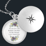 Médaillon Avec Fermoir Merci pour avoir élevé l'homme de mes rêves Cadeau<br><div class="desc">Merci d'avoir élevé l'homme de mes rêves en disant sur un collier d'argent ou un collier de serrure est le cadeau parfait à donner à votre future mère en droit ou mère en droit. Elle le chérira. Le cadeau parfait pour la Mère de la Salle le jour de votre mariage....</div>
