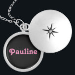 Médaillon Avec Fermoir Necklace Pauline<br><div class="desc">Necklace Pauline</div>