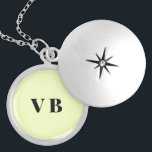 Médaillon Avec Fermoir simple couleur simple uni couleur personnalisée pa<br><div class="desc">Personnaliser modèle</div>