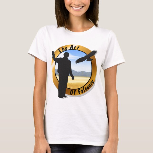 Médaillon Falconer T-shirt rond (Devant)