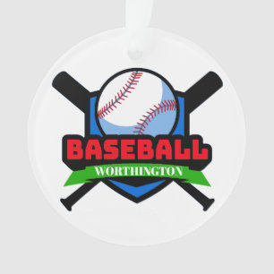 Médaillon Ornement Baseball