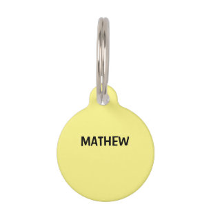 MÉDAILLON POUR ANIMAUX 