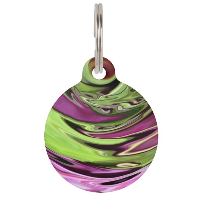 Médaillon Pour Animaux Abrégé sur oeil de clématite (Devant)