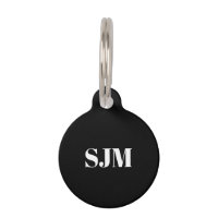 Abréviation minimaliste noir blanc Personnalisé mo
