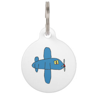 Médaillon Pour Animaux Airbeep (avion)