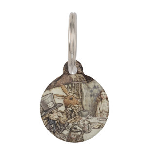 Médaillon Pour Animaux Alice Anniversaire Anniversaire Fête de la haine d