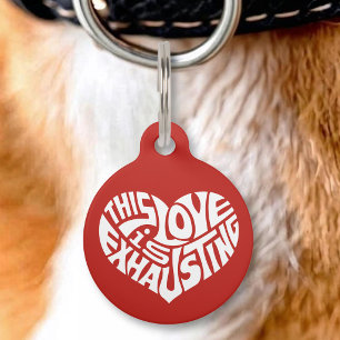 Médaillon Pour Animaux Amour épuisant
