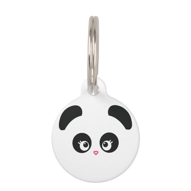 Médaillon Pour Animaux Amour Panda® (Devant)