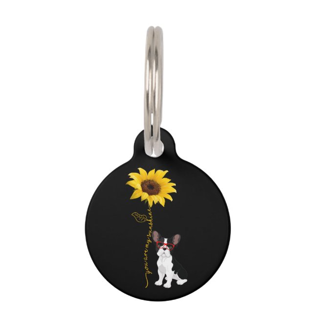 Médaillon Pour Animaux Amoureux de les chiens | Vous Êtes Mon Sunshine Bu (Devant)