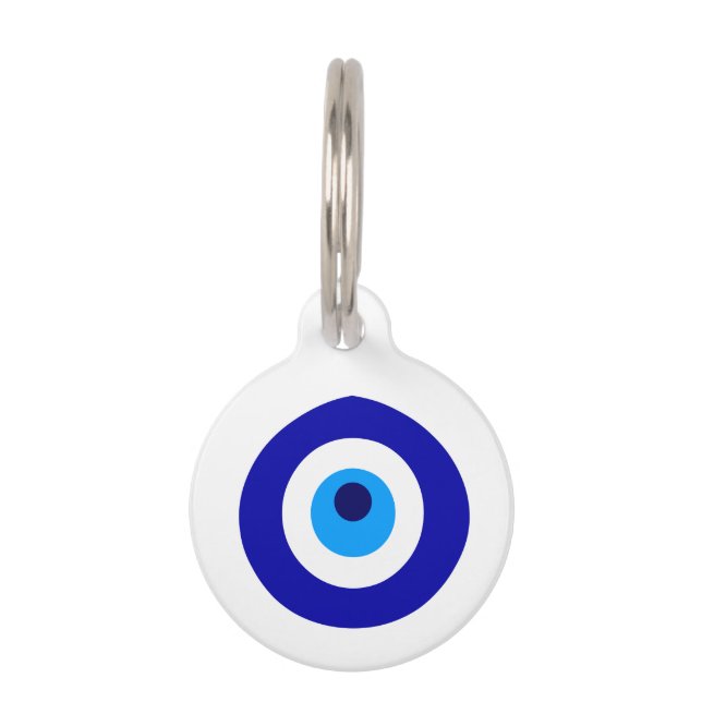Médaillon Pour Animaux Amulat turc appelé Nazar (Devant)