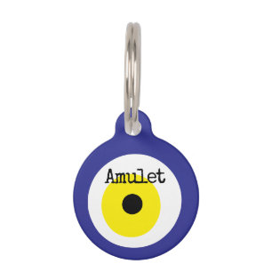 Médaillon Pour Animaux Amulet de perle d'oeil maléfique de la Marine