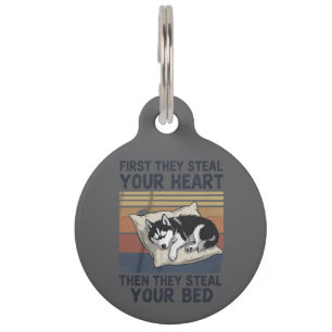 Médaillon Pour Animaux Amusants amateurs de chiens de Husky sibérien Prop
