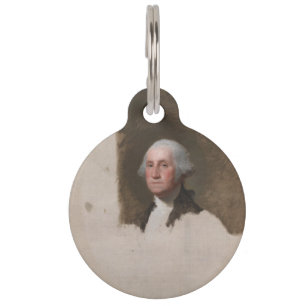 Médaillon Pour Animaux Anthaeneum George Washington 1er président des Éta