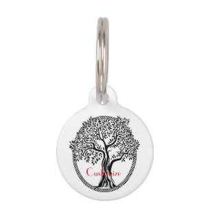 Médaillon Pour Animaux Arbre de vie Thunder_Cove