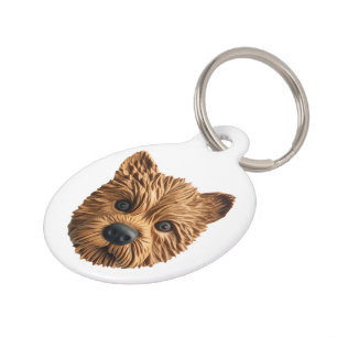 Médaillon Pour Animaux Australian Terrier Dog 3D inspiré