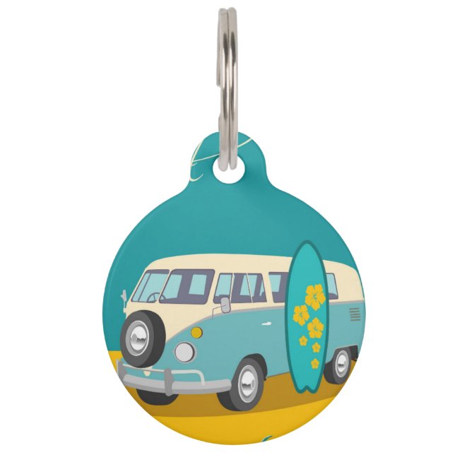 Médaillon Pour Animaux Australie : balise Travel Pet ID (Devant)