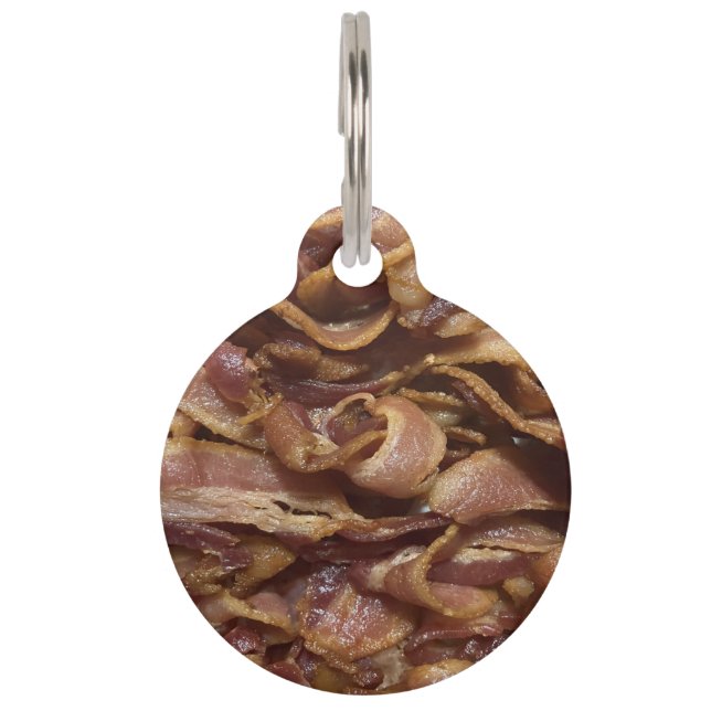Médaillon Pour Animaux Bacon (Devant)