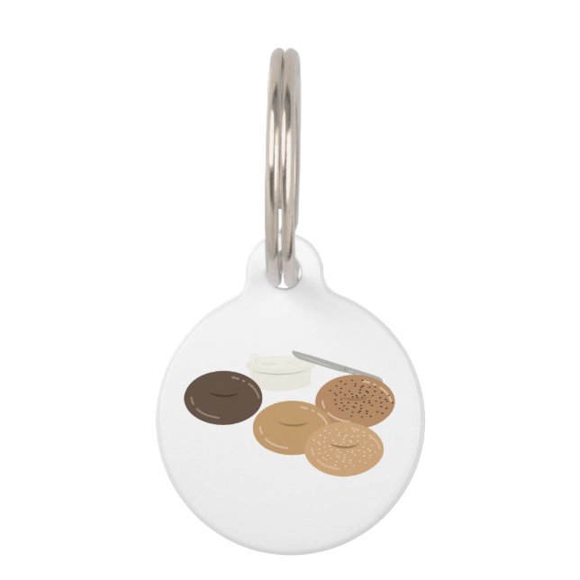 Médaillon Pour Animaux Bagages (Devant)