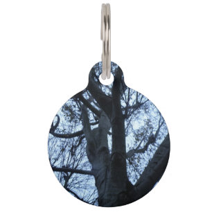 Médaillon Pour Animaux Balise Chien personnalisé de la photo Silhouette d