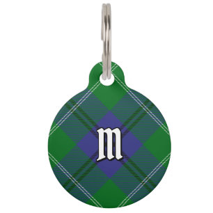 Médaillon Pour Animaux Balise Clan Oliphant Tartan Pet ID