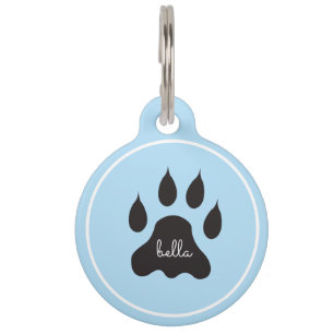 Médaillon Pour Animaux Balise de jeu de nom personnalisé
