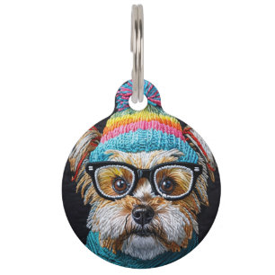 Médaillon Pour Animaux Balise d'ID d'animal de compagnie personnalisée