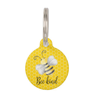 Médaillon Pour Animaux Balise d'ID de stéthoscope d'abeille