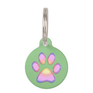 Médaillon Pour Animaux Balise d'identification de l'animal de compagnie P