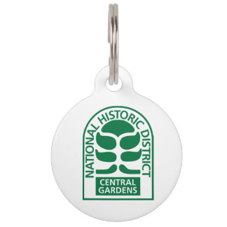Médaillon Pour Animaux Balise ID logo CGA