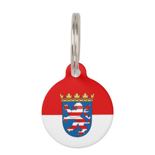 Médaillon Pour Animaux Balise Nom de l'animal de compagnie Hesse