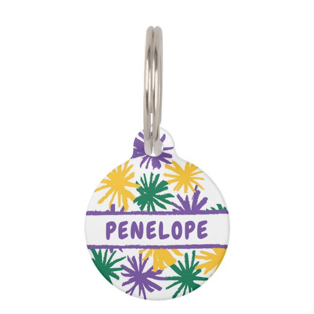 Médaillon Pour Animaux Balise PomPom Pet (Devant)