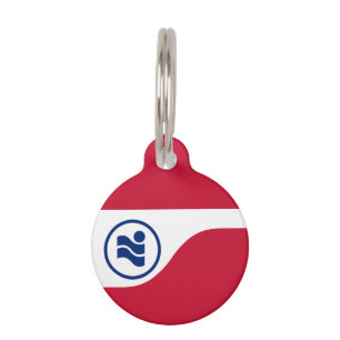 Médaillon Pour Animaux Balise Ronde Animal