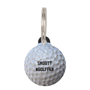 Médaillon Pour Animaux Balle de golf