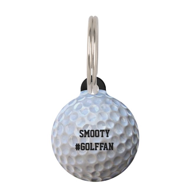 Médaillon Pour Animaux Balle de golf (Devant)