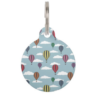 Médaillon Pour Animaux Ballons chauds colorés