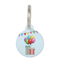 Ballons D'Anniversaire Colorés Et Présentations En