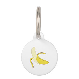 Médaillon Pour Animaux Banane