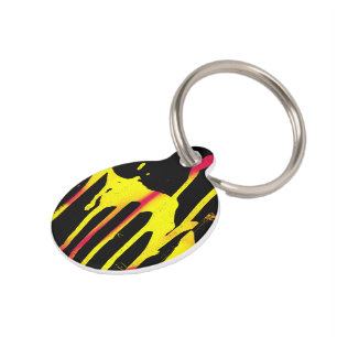 Médaillon Pour Animaux bardanes et éperons et bacchanale