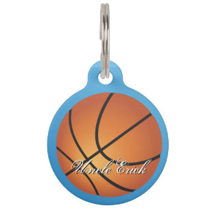 Médaillon Pour Animaux Basket-ball Image 🏀 Monogramme Budget spécial