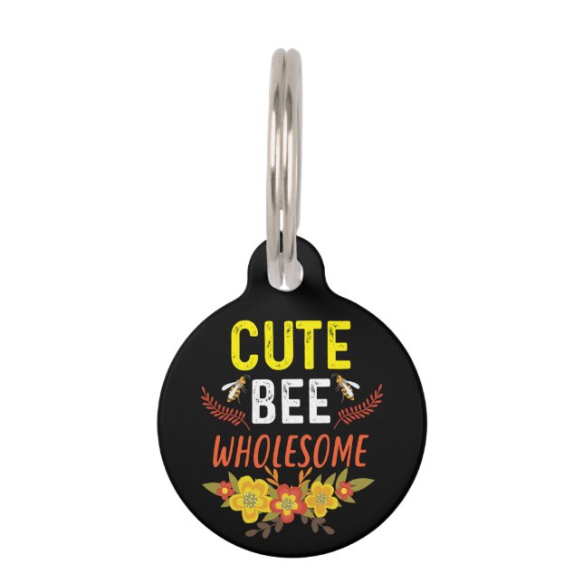 Médaillon Pour Animaux Beekeeper Art Cute Bee Whesome (Devant)