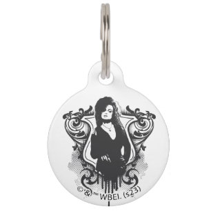 Médaillon Pour Animaux Bellatrix Lestrange Dark Arts Design