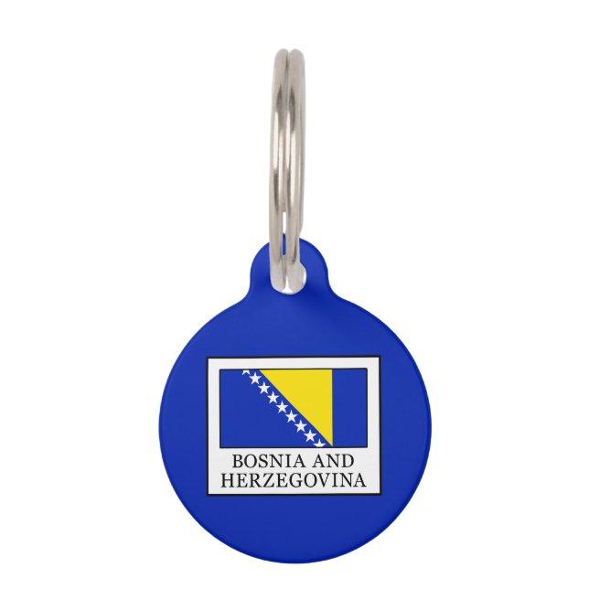 Médaillon Pour Animaux Bosnie-Herzégovine (Devant)