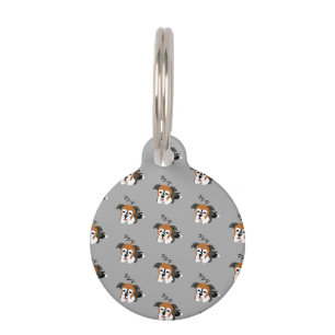 Médaillon Pour Animaux Boxer Endormi Chien Chiot Amoureux des Animaux ZZZ