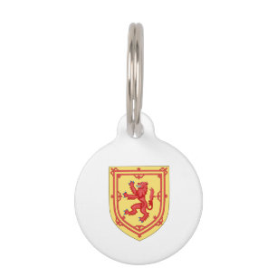 Médaillon Pour Animaux Bras royaux écossais