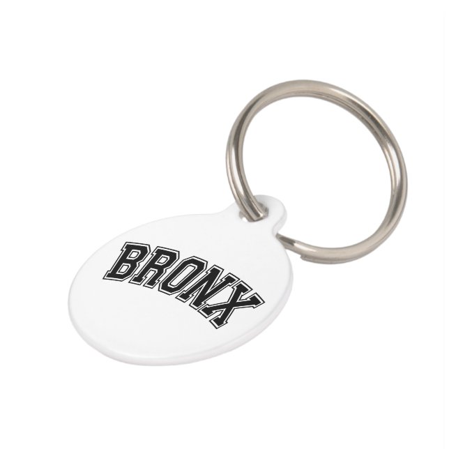 MÉDAILLON POUR ANIMAUX BRONX (Côté )