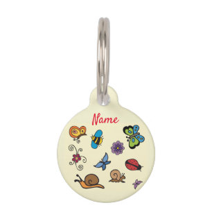 Médaillon Pour Animaux Butterflies Snails Insects Thunder_Cove