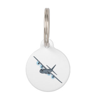 Médaillon Pour Animaux C-130 Hercules