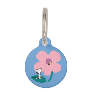 Médaillon Pour Animaux cacahuètes   Illustration Nature Rose Flower